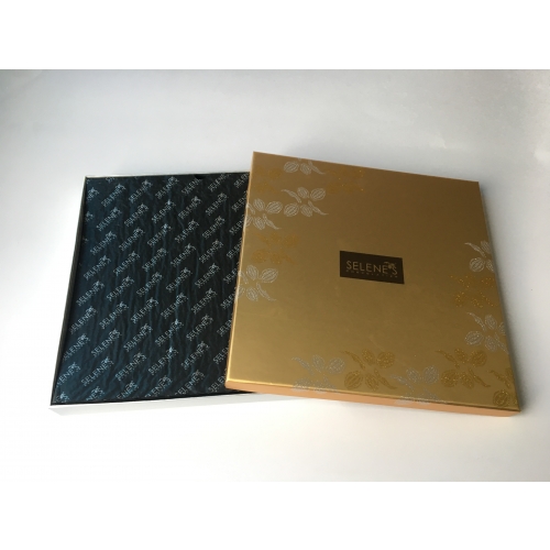 Custom Logo Printed Cardboard Rigid Paper Packaging Packing Choclate Box