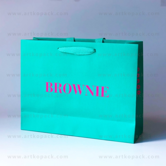 luxury paper shopping bag